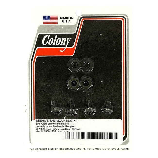 Colony Beehive Taillight Mount Kit For Harley-Davidson