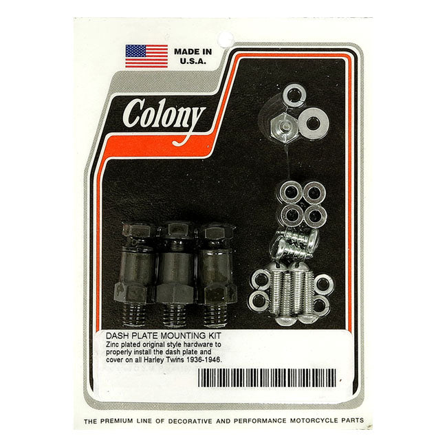 Colony Dash Plate Mount Kit For Harley-Davidson