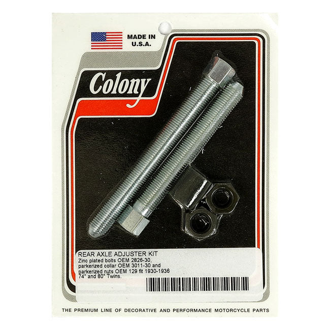 Colony Wheel Axle Adjuster Kit For Harley-Davidson