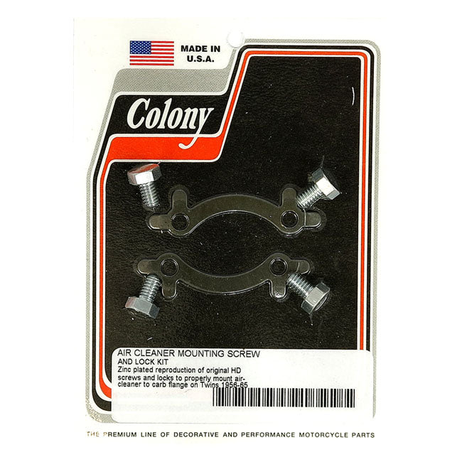 Colony Air Cleaner Mount Screw & Lock Kt For Harley-Davidson