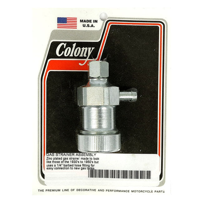 Colony Retro Gas Strainer Assy For Harley-Davidson