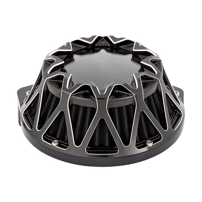 Arlen Ness, Kit De Filtro De Aire Crossfire. Cm Negro Para Harley Davidson