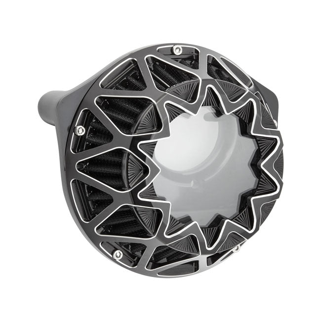 Arlen Ness Crossfire Air Filter Kit. CM Black for Harley-Davidson