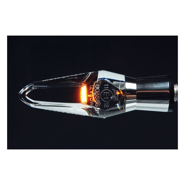 M-Blaze Ice Polished Turn Signal For Harley-Davidson