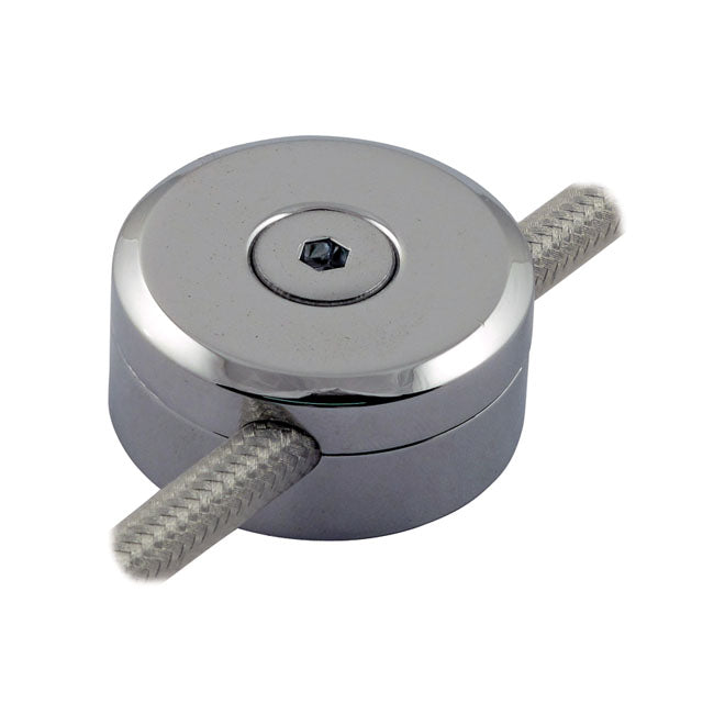 Brake Line Guide Clamp, Fork Stem For Harley-Davidson