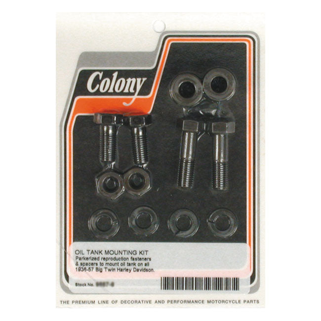 Colony Oil Tank Mount Kit For Harley-Davidson