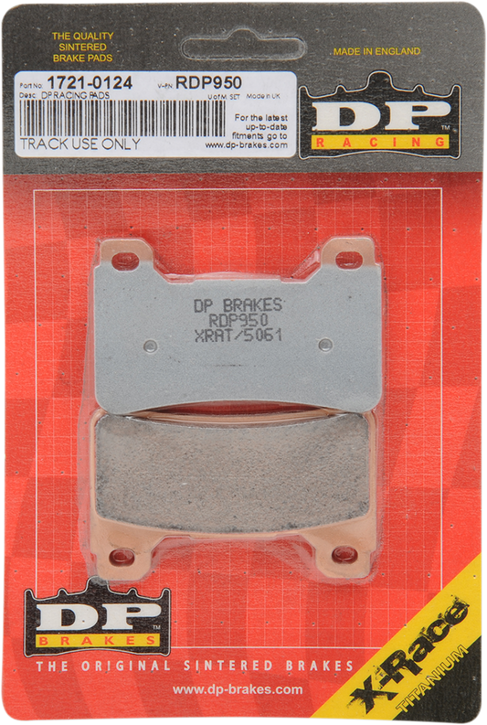 DP BRAKES BRAKE SHOES BRAKE PAD SINTRD RDP950HH