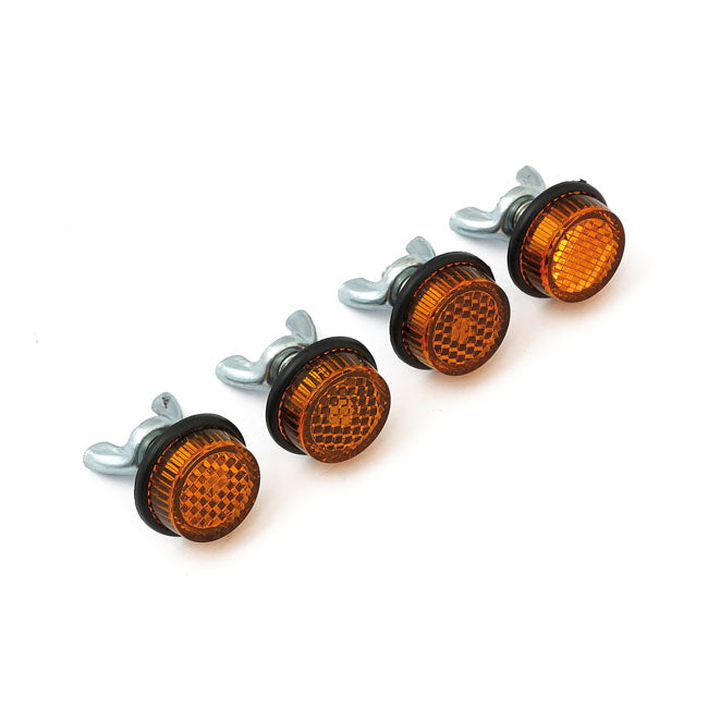 Chris Amber Reflectors For Harley-Davidson