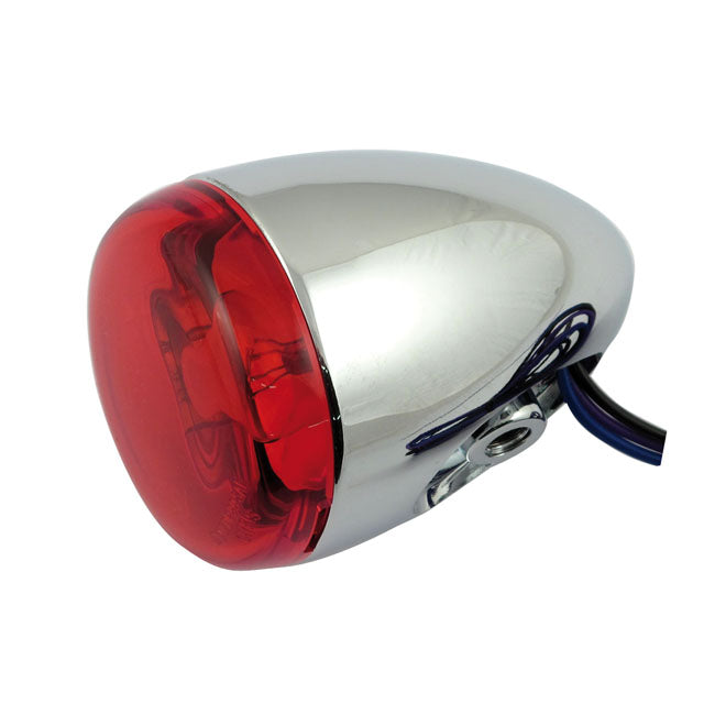 Chris Turn Signal Unit, Red For Harley-Davidson