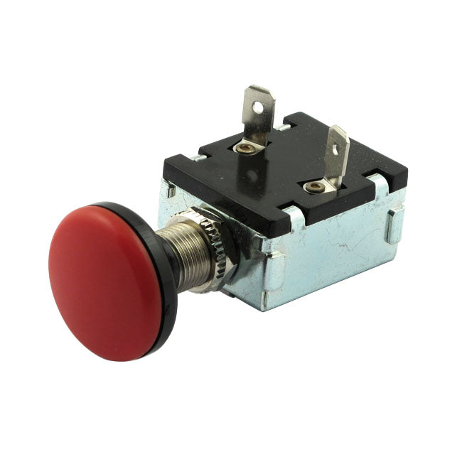 Chris Push-Pull Switch, Red For Harley-Davidson