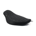 Rough Crafts Solo Seat Diamond Stitched For Harley-Davidson