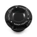 Groove Gas Cap Black For Harley-Davidson