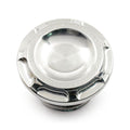 Groove Gas Cap Polished For Harley-Davidson