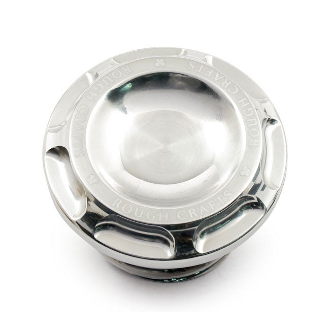 Groove Gas Cap Polished For Harley-Davidson
