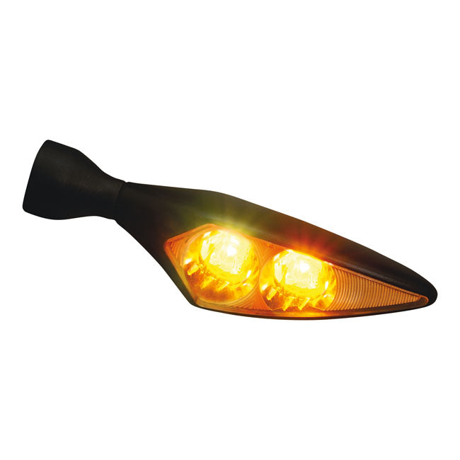 Micro Rhombus Extreme Turnsignal Fl/Rr For Harley-Davidson