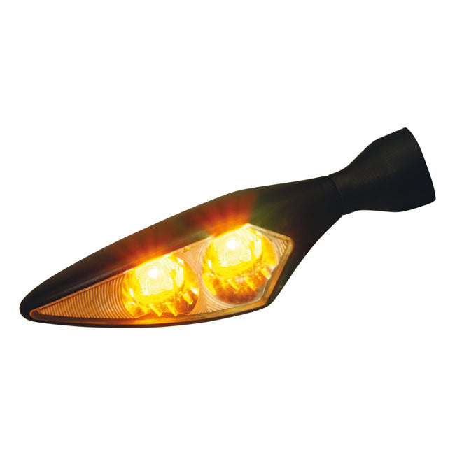 Micro Rhombus Extreme Turnsignal Fr/Rl For Harley-Davidson
