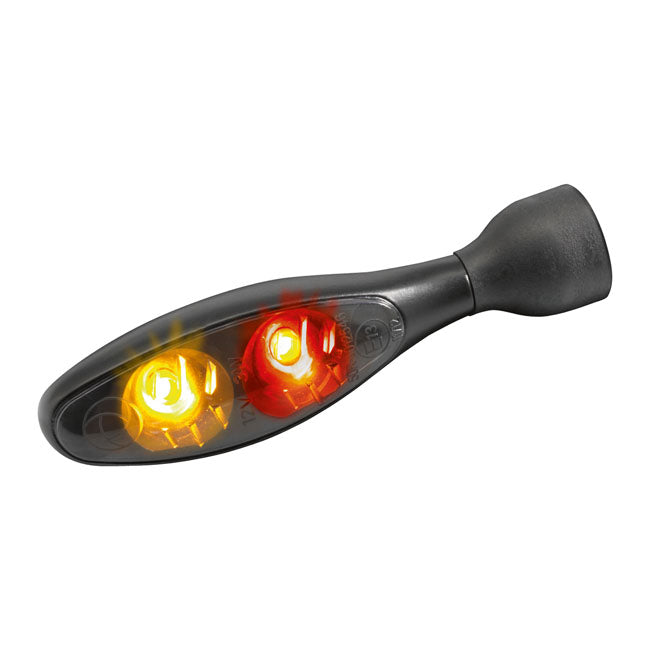Kellermann Micro 1000 Df Dark Black For Harley-Davidson