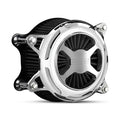 V&amp;H, Vo2 X Air Cleaner Kit. Chrome For Harley Davidson