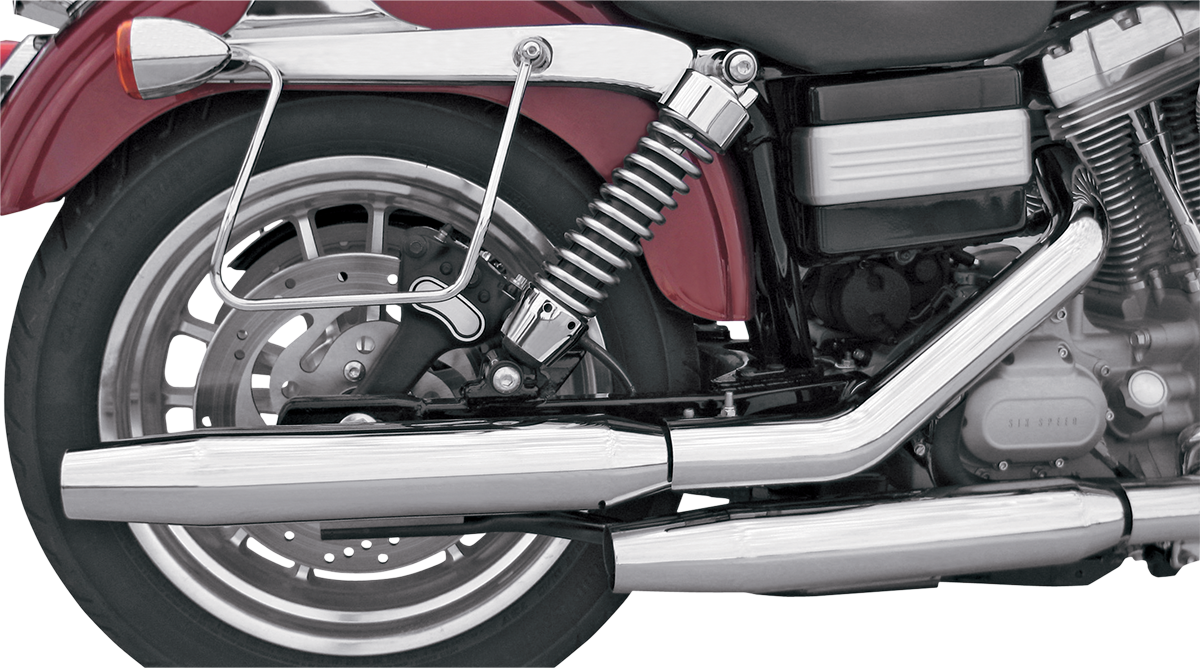 KHROME WERKS 3" HP-PLUS® SLIP-ON MUFFLERS FOR HARLEY-DAVIDSON 1995 - 2000 Chrome 3" HP-Plus® Slip-On Mufflers