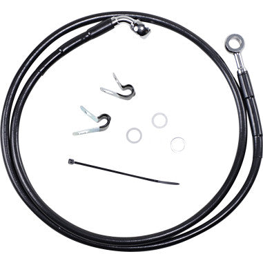 EXTENDED LENGTH STAINLESS STEEL BRAKE LINE KITS FOR HARLEY-DAVIDSON
