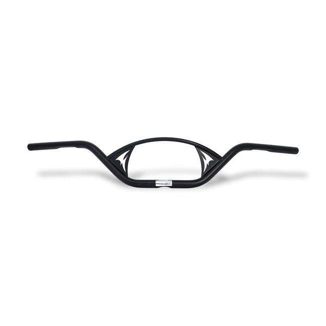 Fehling 1 Inch Crossroad Bar Black For Harley-Davidson