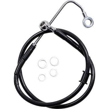 STANDARD LENGTH STAINLESS STEEL BRAKE LINE KITS FOR HARLEY-DAVIDSON
