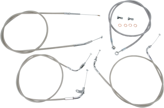 BARON HANDLEBAR CABLE AND LINE KITS CBL LINE KT 16" XVS650CL