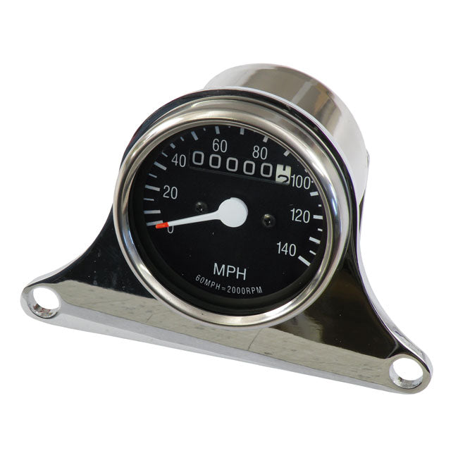 Mini Speedometer Kit, Mph 2:1 Ratio For Harley-Davidson