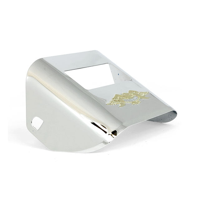 Eagle Taillight Visor, Gold For Harley-Davidson