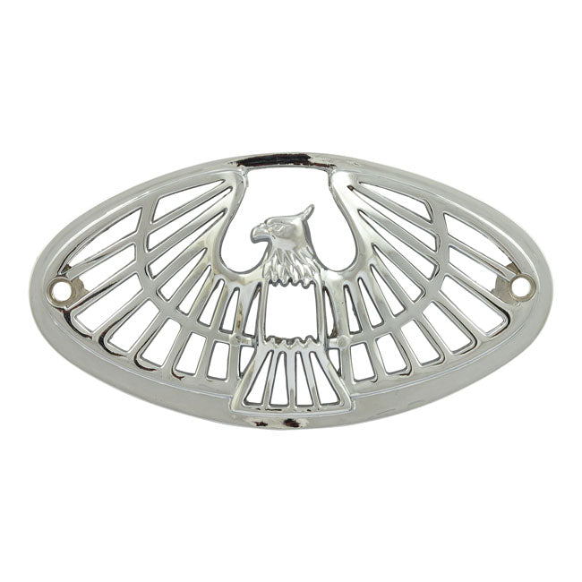 Eagle Cateye Taillight Grill, Chrome For Harley-Davidson