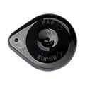 S&S Teardrop A/C Cover, Black For Harley-Davidson