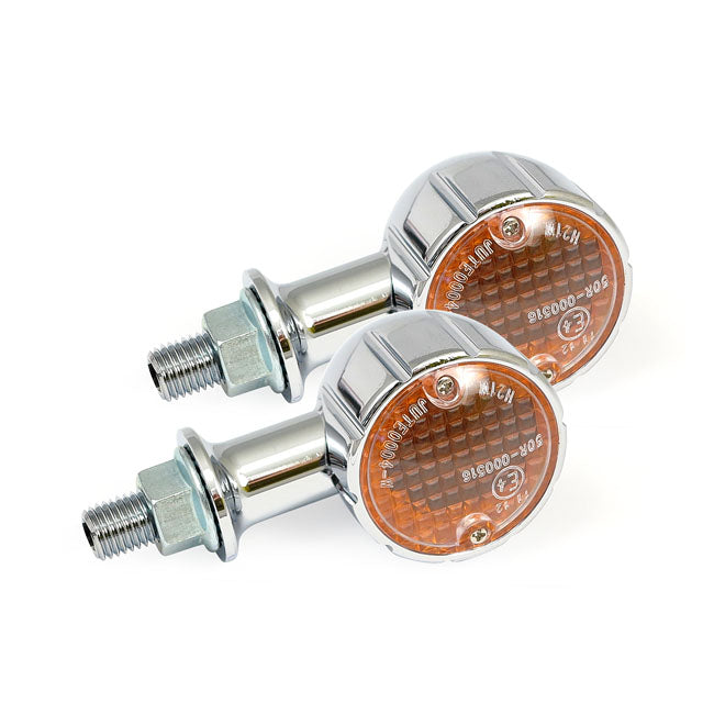 Arizona Turnsignals, Chrome. 20mm (ECE) For Harley-Davidson