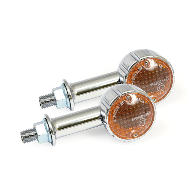 Arizona Turn Signals, Chrome 40mm (ECE) For Harley-Davidson