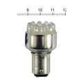 Red Taillight Led Bulb, Bay15d Socket For Harley-Davidson