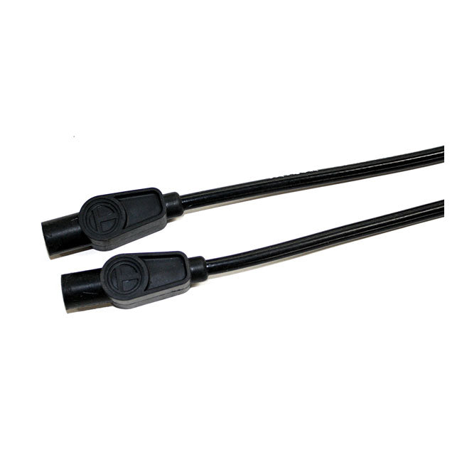 Taylor 8mm Spiro Plug Wires, Black For Harley-Davidson