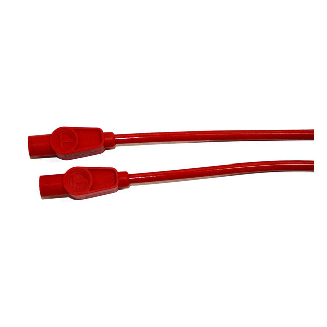 Taylor 8mm Spiro Plug Wires, Red For Harley-Davidson