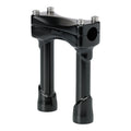 Murdock Black Risers, 6" Tall For Harley-Davidson