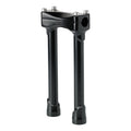 Murdock Black Risers, 10" Tall For Harley-Davidson