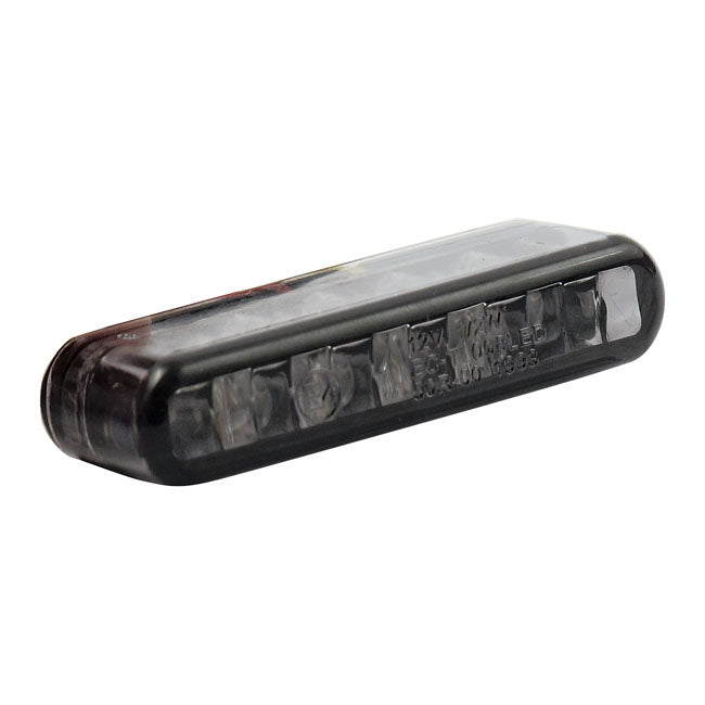 Led Taillight Shorty, Smoke Lens For Harley-Davidson