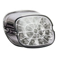 Led Laydown Spider Taillight,Light Smoke For Harley-Davidson