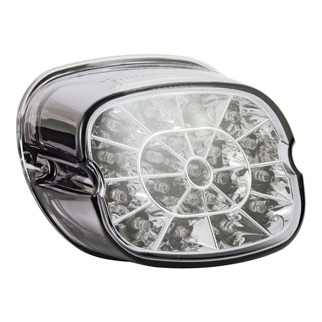 Led Laydown Spider Taillight,Light Smoke For Harley-Davidson