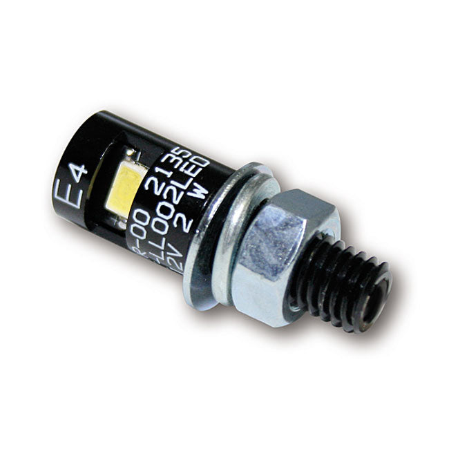 Luz Matricula Micro Homologada License Plate Light Mount Bolt ECE Approved