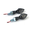 Led Turn Signals Pen Head Black For Harley-Davidson