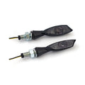 Morella Uno Led Turnsignals Black For Harley-Davidson