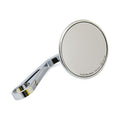 Mirror Montana Round Chrome Clamp On For Harley-Davidson