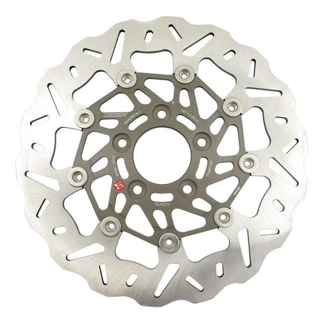 Braking Wave Brake Rotor, Front Left For Harley-Davidson