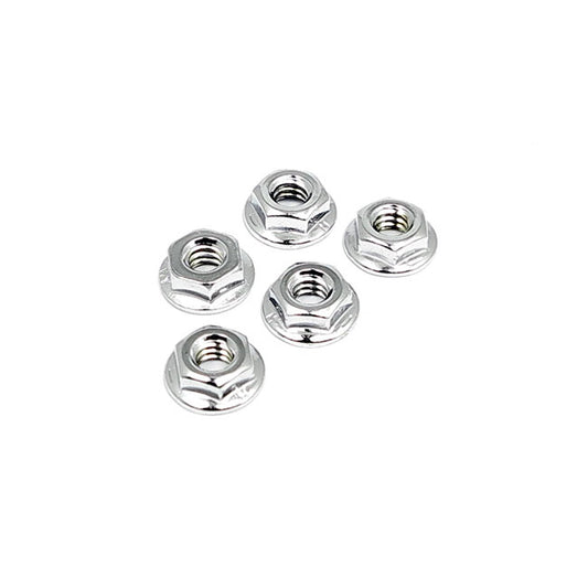 5 Tuerca 1/4"-20 x 7/16" UNC Hex Flange Locknut For Harley-Davidson 7716