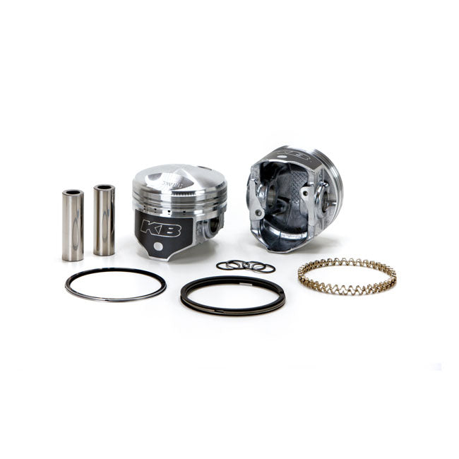 KB Performance, 1340Cc Shovel Pop-Up Piston Kit. Std For Harley Davidson