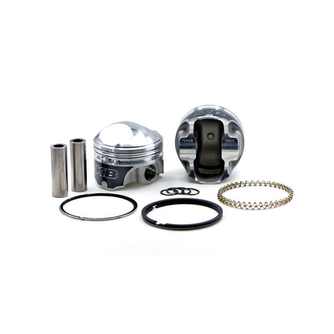 KB Performance, 1200Cc B.T. Forged Piston Kit. Std For Harley Davidson