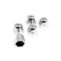 Chrome Acorn Push On Cover% For Harley-Davidson